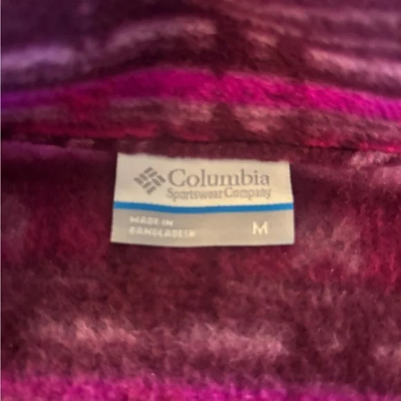 Columbia Aztec Patterned Fleece Jacket - Picture 5 of 6